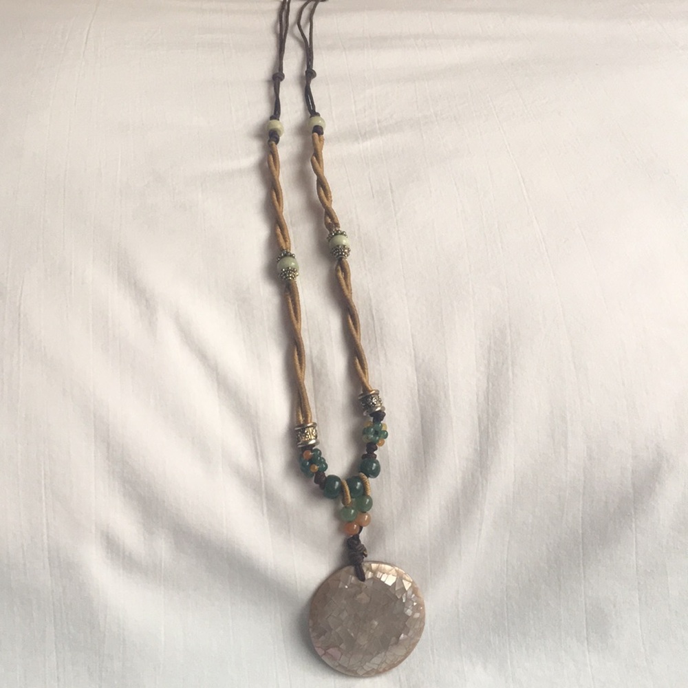 Lia Sophia corded necklace with pendant